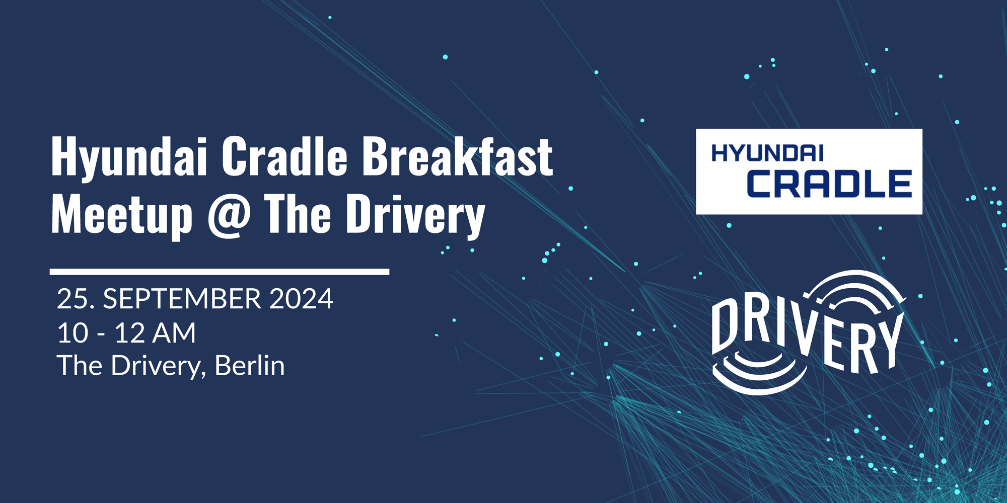 Hyundai Cradle x The Drivery: Breakfast Meetup