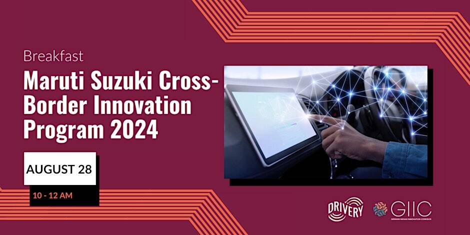 Breakfast Banner: Maruti Suzuki Cross Border Innovation Program 2024